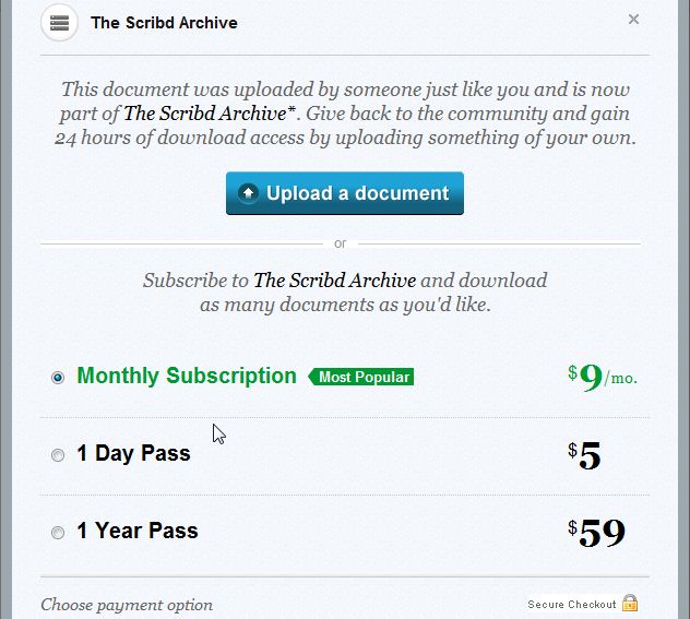 What is scribd