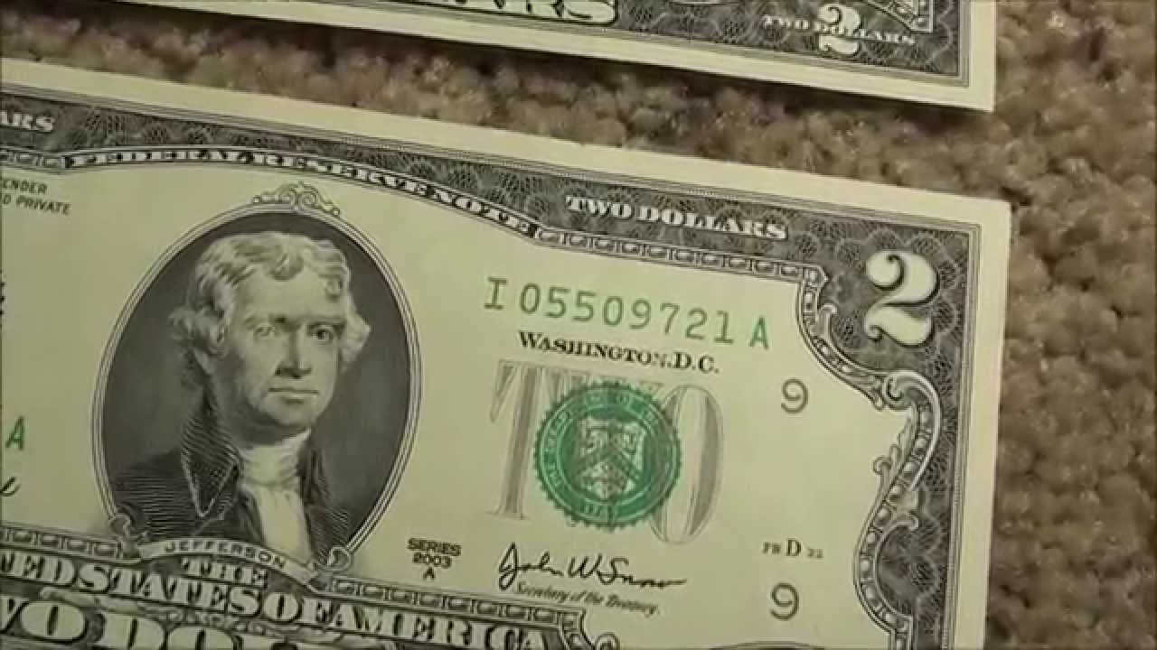 1 Dollar Bill Serial Number